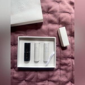 La Bouche Rouge Lip Set (refillable case & 3 lipsticks)